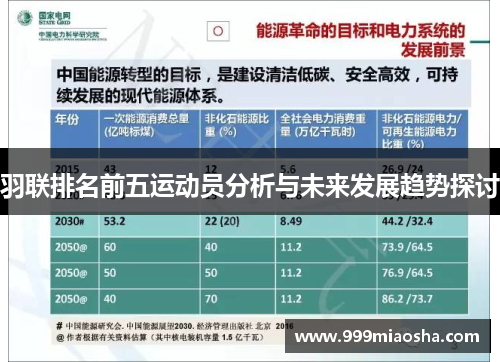 羽联排名前五运动员分析与未来发展趋势探讨 羽联排名前五运动员分析与未来发展趋势探讨